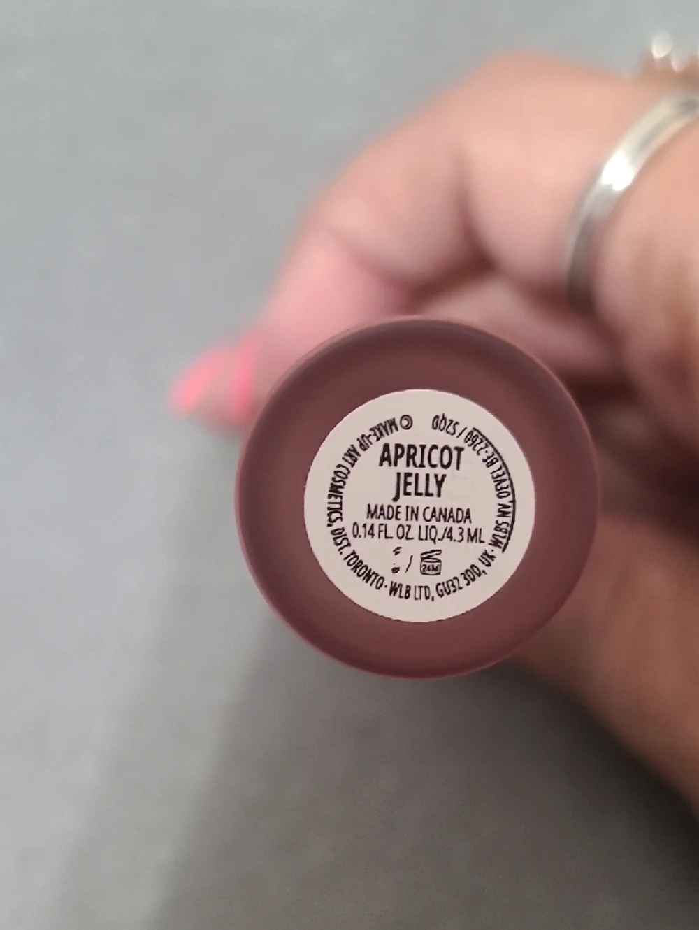 MAC Strobe Beam Liquid Blush .14 oz / 4.3ml - Apricot Jelly - New in Box
